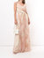 Florence Printed Gown - Blush