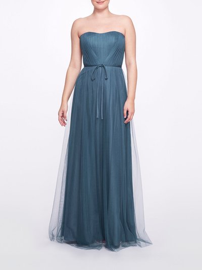 Marchesa Bridesmaids Imola Dress - Blue product