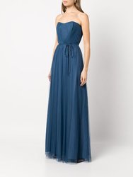 Imola Dress - Dusty Blue