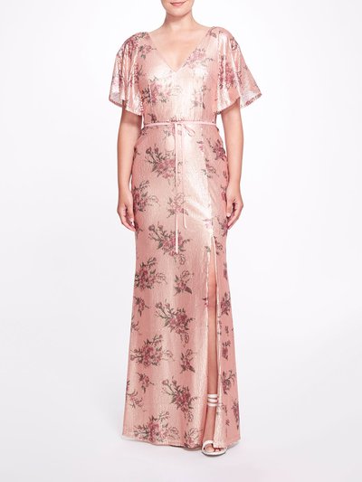 Marchesa Bridesmaids Lucca Gown - Blush product