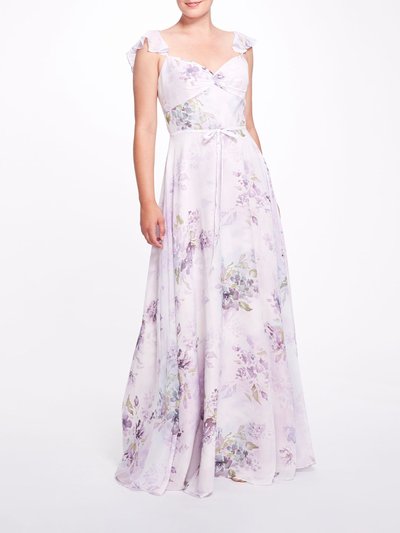 Marchesa Bridesmaids Naples Printed Gown product