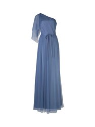 Palermo Gown Dress - Dusty Blue