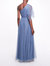 Palermo Gown Dress - Dusty Blue