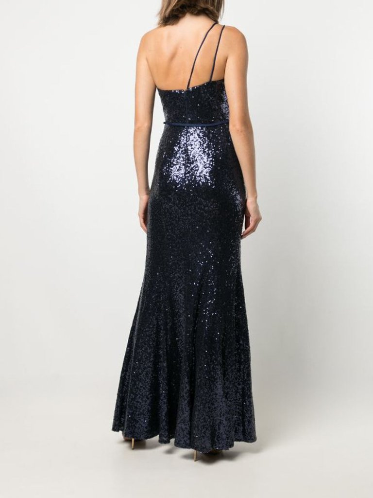 Stilo Gown - Shiny Midnight