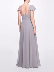 Teramo Gown - Gunmetal