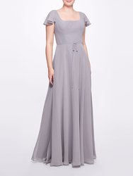 Teramo Gown - Gunmetal - Gunmetal