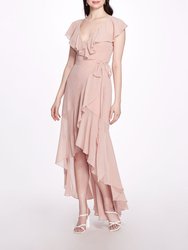 Trento Gown - Blush - Blush