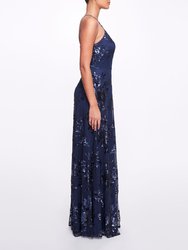 Varenna Printed Gown