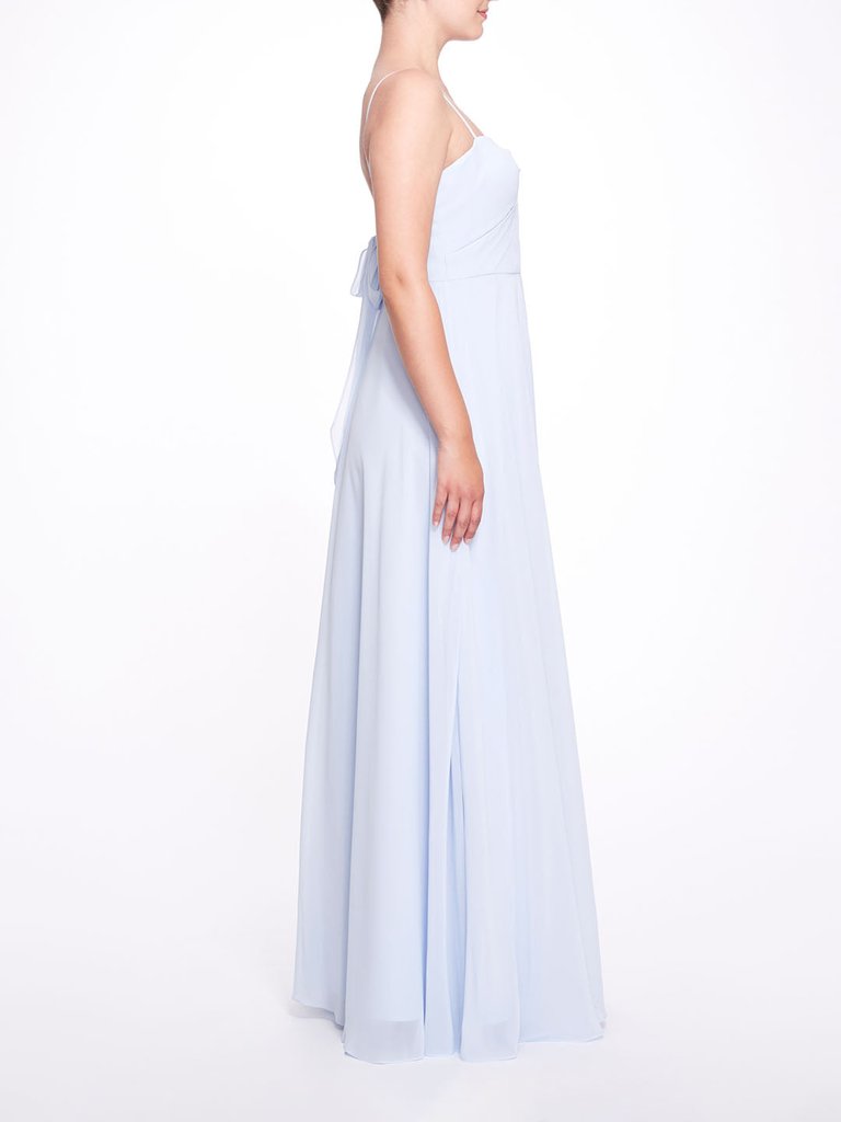 Verona Dress - Ice Blue