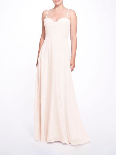 Marchesa Bridesmaids Verona Gown - Pale Blush product