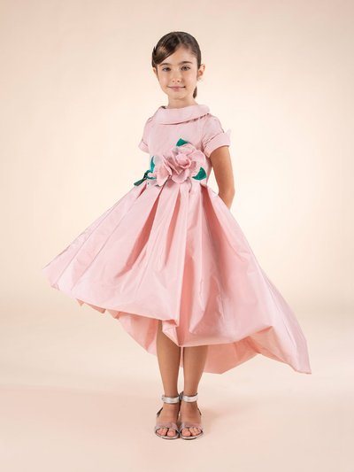 Marchesa Couture Kids Asymmetric Taffeta Gown product