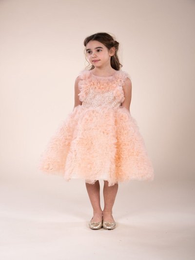 Marchesa Couture Kids Embellished Tulle Gown product