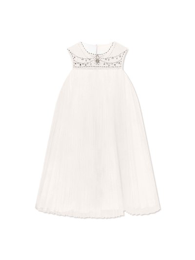 Marchesa Couture Kids Jewel-Embellished Tulle Dress product