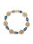 Crystal Flex Charm Bracelet - Gold
