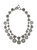 Double Strand Flower Necklace - Black Diamond