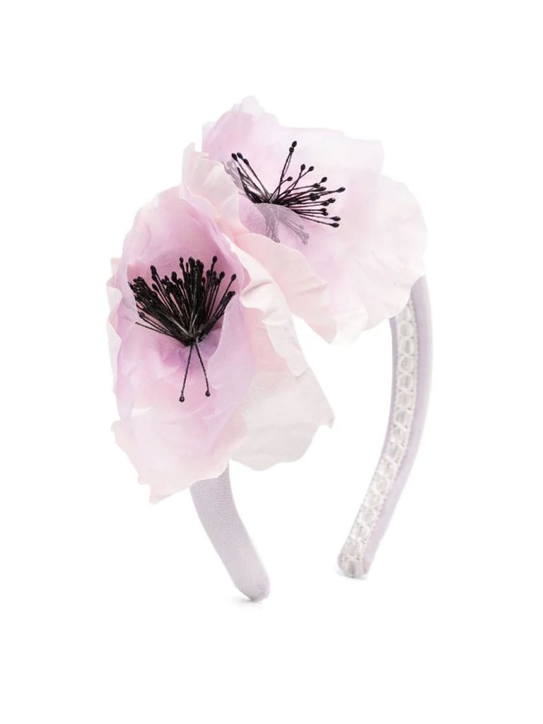 Floral Headband - Lilac