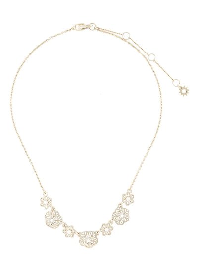 Marchesa Flower Filigree Charm Necklace product