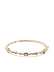 Flower Station Bangle Gold - Multi