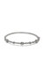 Flower Station Bangle Silver - Silver