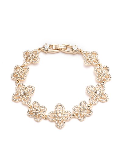 Marchesa Gold Lace Floral Bracelet product