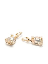 Gold Single Drop Earring