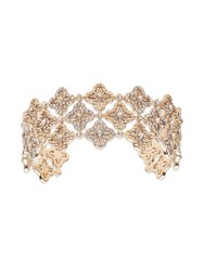 Lace Cuff Bracelet - Gold