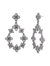 Lace Orbital Earring - Black Diamond