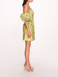 Alex Mini Dress - Spring Green Multi