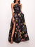 Alexander Gown - Black Multi - Black Multi