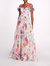 Aquarelle Gown - Ivory Multi