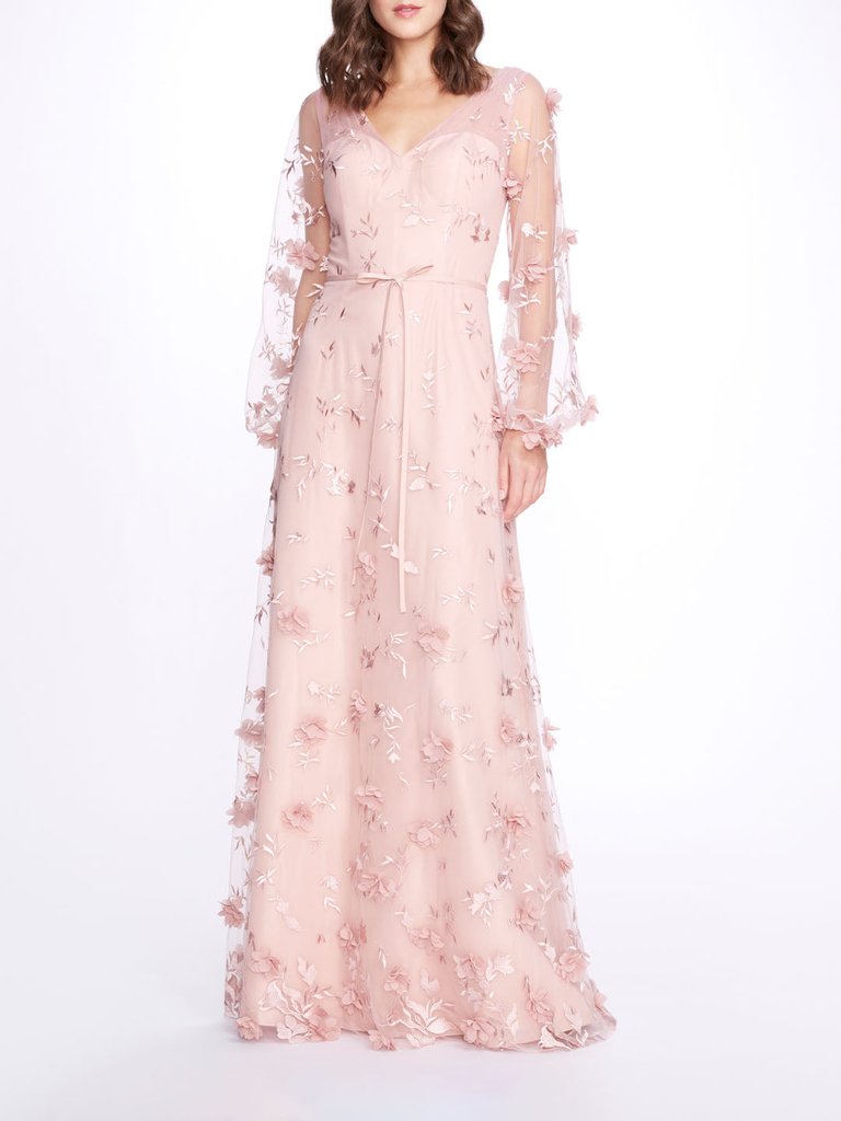 Avellino Gown - Blush