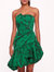Calathea Mini Dress - Emerald