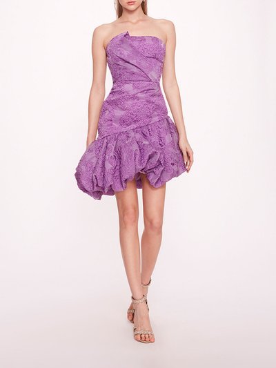 Marchesa Notte Calathea Mini Dress - Lavender product