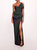 Deconstructed Bow Gown - Black - Black