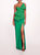 Deconstructed Bow Gown - Emerald
