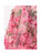 Floral Print Ruffled Trim Gown