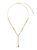 Gold Y Necklace - Gold
