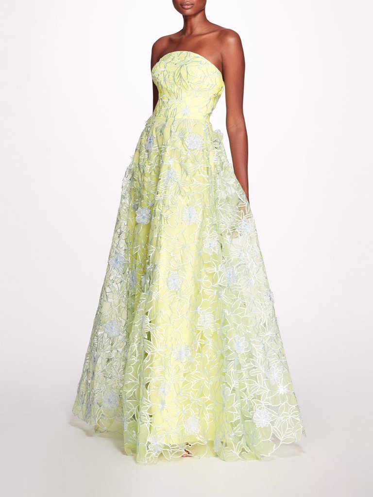 Infinity Gown - Chartreuse - Chartreuse