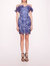 Iris Cutwork Mini Dress - Navy