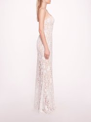 Lace Mermaid Gown - Ivory