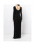 Long Sleeve Crepe Gown