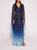 Ombre Beaded Gown - Navy Multi - Navy Multi
