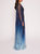Ombre Beaded Gown - Navy Multi