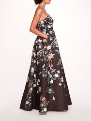 Paradise Ball Gown - Black Combo