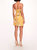 Paradise Satin Mini Dress - Golden Combo