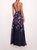Ribbons Gown - Navy Multi
