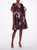 Soft Organza Wrap Dress - Sienna Multi - Sienna Multi