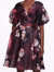 Soft Organza Wrap Dress - Sienna Multi