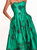 Strapless Marigold Gown - Emerald Combo