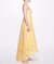 Strapless Organza Gown - Lemon